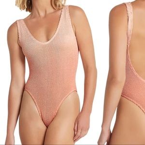 Bound by bond-eye Australia the Mara one piece in rose gold
